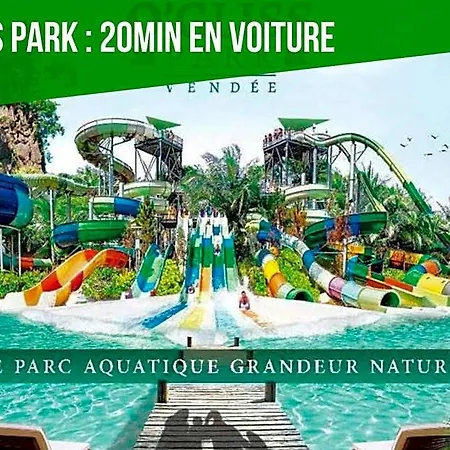 Le De Lyxie-nature Et Sports منتزه العطل Talmont-Saint-Hilaire